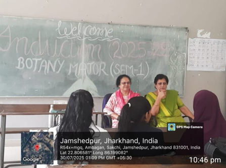 Induction class of UG Sem 1(2025-2029)