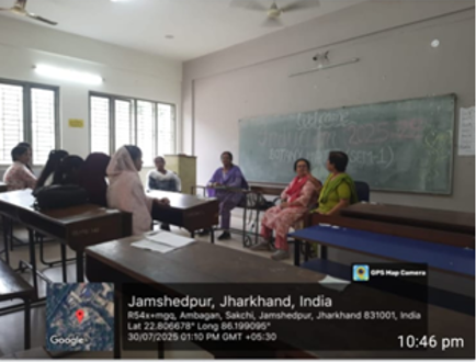 Induction class of UG Sem 1(2025-2029)